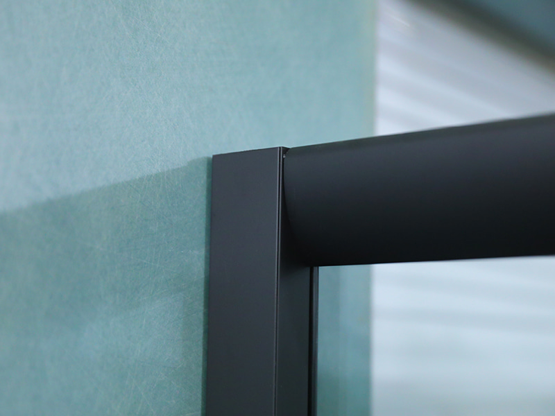 SE ブラック アルミニウム フレーム スライド強化ガラス シャワー エンクロージャ SE ブラック アルミニウム フレーム スライド強化ガラス シャワー エンクロージャ