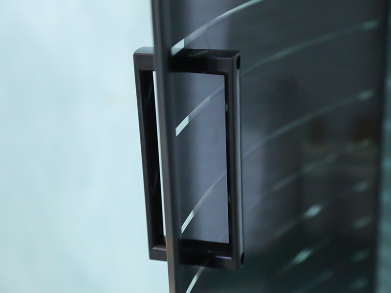 SE ブラック アルミニウム フレーム スライド強化ガラス シャワー エンクロージャ SE ブラック アルミニウム フレーム スライド強化ガラス シャワー エンクロージャ